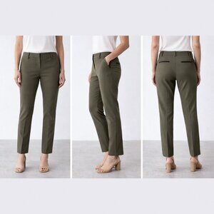 Massimo - Khaki Green Stretch Pant